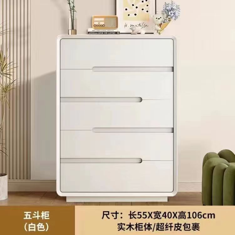 [밀크화이트 5통] 가로 55 두께 40 높이 106