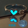 Adjustable ring for beloved heart shaped, Japanese and Korean