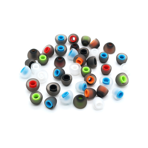 4.5mm in-ear silicone cap two-color earphones silicone cover earplugs multi-color suitable for Philips headphones