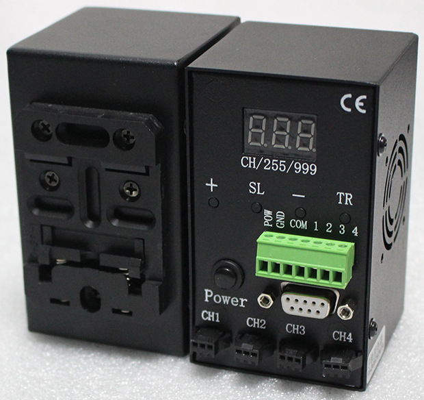 FH-DG4CH4通道数字导轨机器视觉光源控制器232USBLED电源驱动带触
