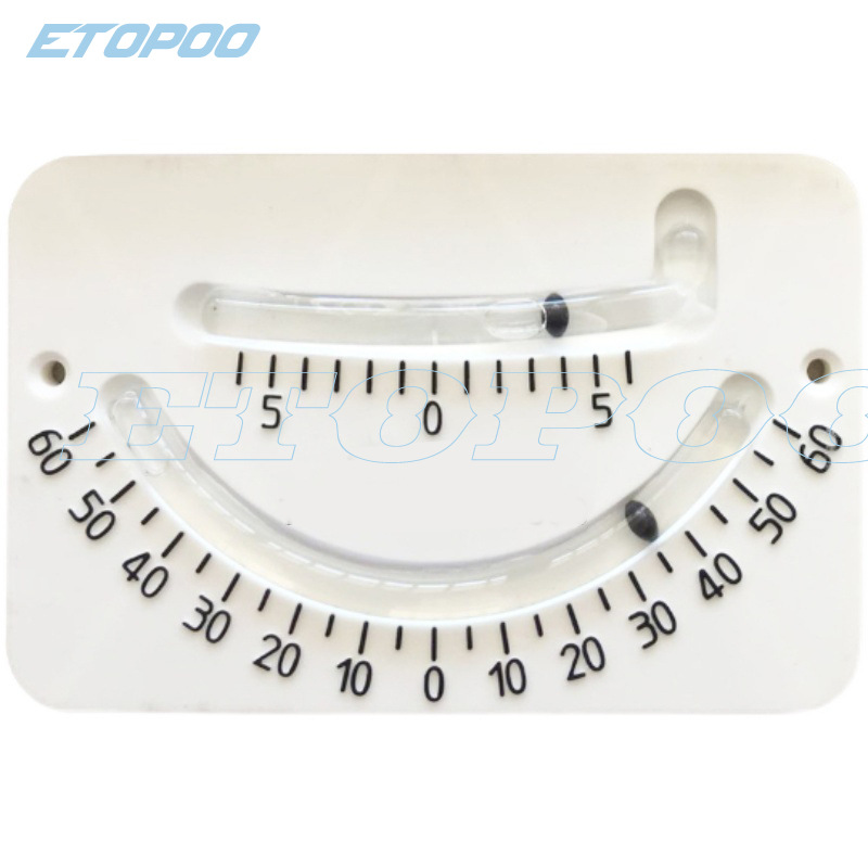 HUOTO 船舶用倾协仪双管水平仪船舶仪水泡倾斜仪角度仪