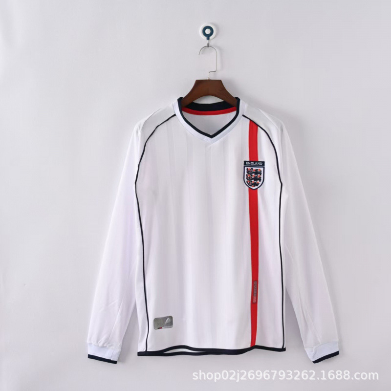 卸売レトロサッカー服ユヴェンドイツフランスイングランドACポルトガル皇馬クラシック長袖レトロユニフォーム|undefined