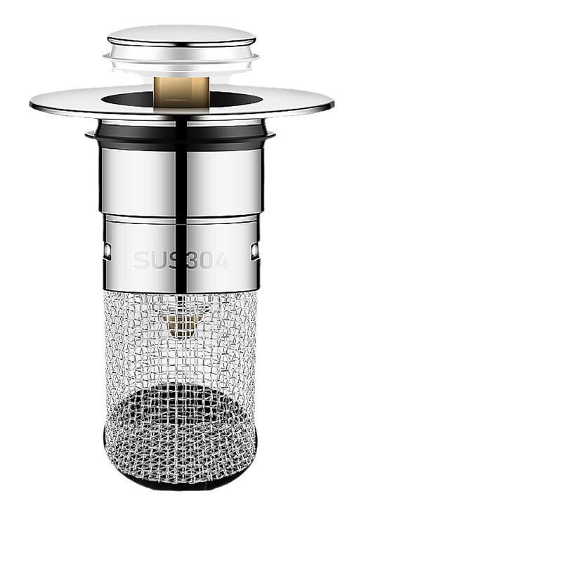 ユニバーサル洗面器漏れプラグ洗面器バウンスコア排水管防虫、防臭、詰まり防止洗面器フィルター|undefined