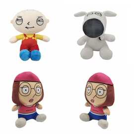 跨境新品 Family Guy plush 恶搞之家动画周边毛绒玩偶公仔