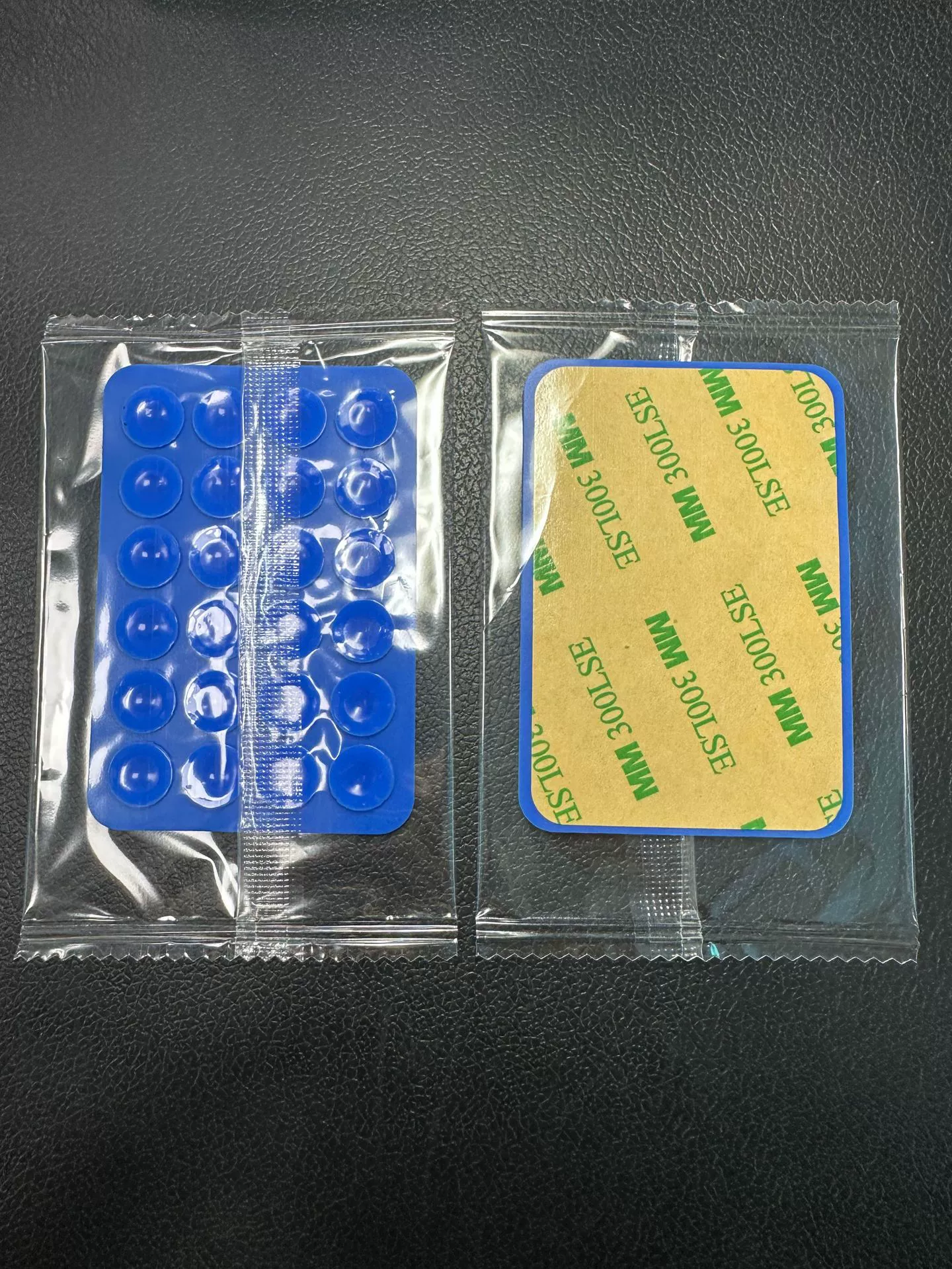 Silicone Phone Holder Pad — Double-Sided Non-Slip Rectangular Adhesive Grip, 8×5.5×0.25 cm