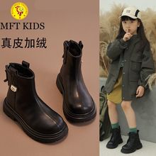 女童马丁靴2025秋冬新款儿童鞋宝宝短靴黄靴秋冬男童加绒靴子