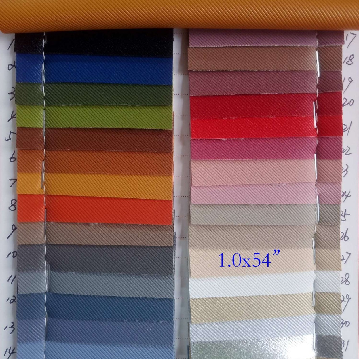 PVC皮革   斜纹皮革   PVC斜纹革