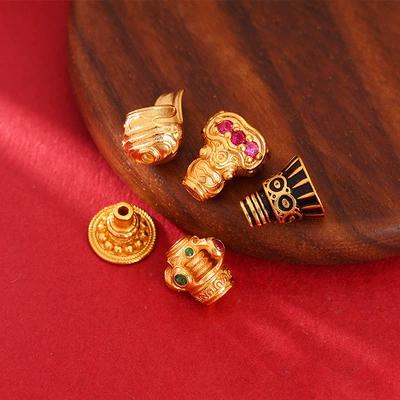 Zərgərlik ara hissələri, Beads, Accessories for Buddhist Beads, Handmade