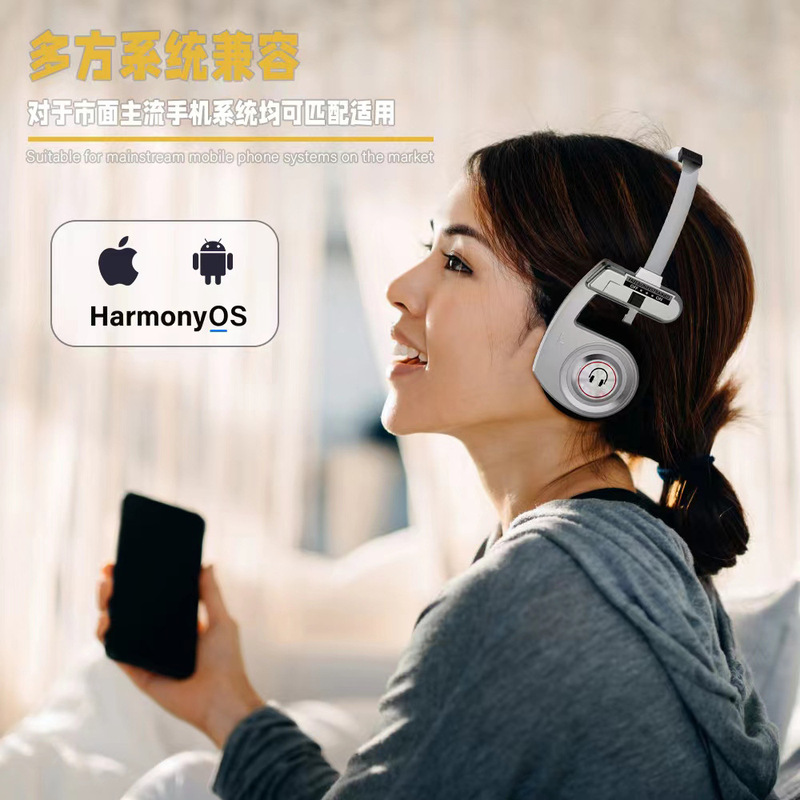 H1Proレトロ軽量折りたたみ可能なスチールストリップポータブル长持ち航続ヘッドセット真 � � ワイヤレスbluetoothイヤホン|undefined