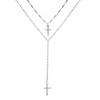 Bamboo necklace, chain, retro brand pendant, simple and elegant design, internet celebrity