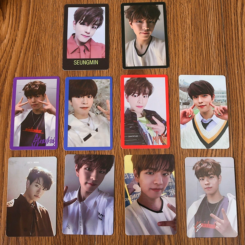 Фотокарта (Stray Kids) GO+ODD маленькая коллекционная карта — по участнику, 0,02 кг