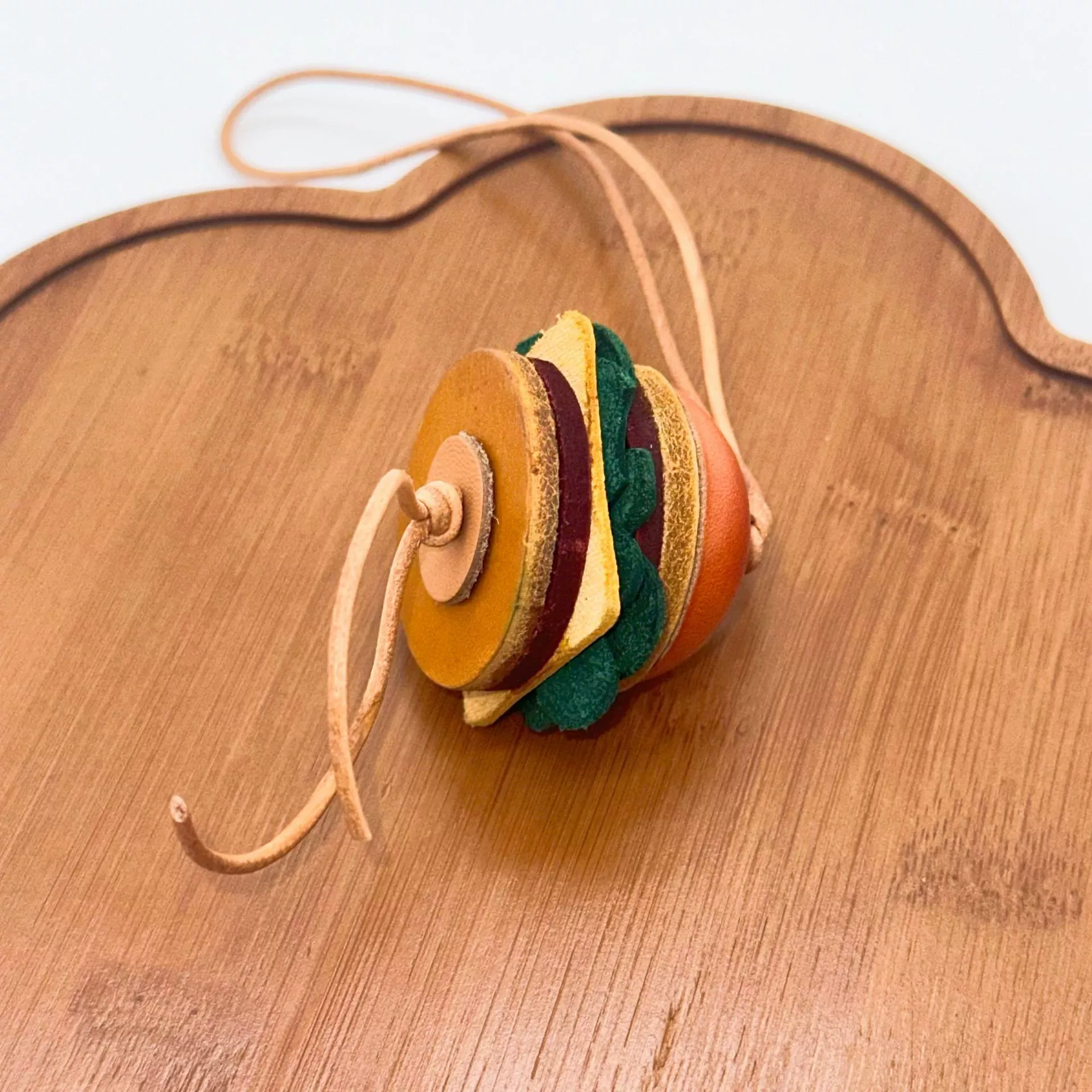 П pendant handmade, брелок, украшение для сумки, аксессуар, натуральная кожа