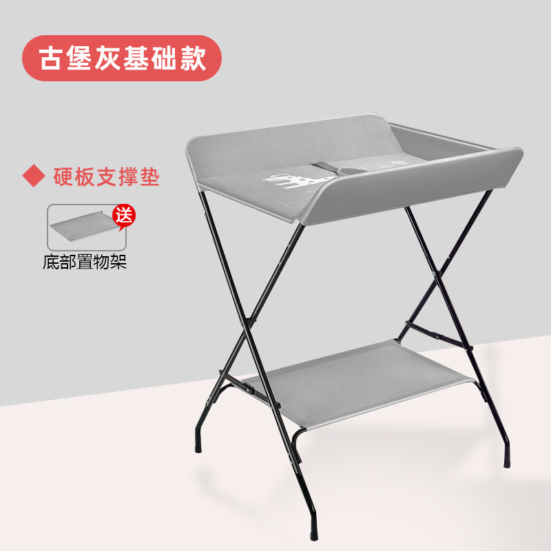 Mesa de pañales bebé cuidado Mesa portátil multifuncional plegable baño bebé cama pañal cambio mesa táctil image 8