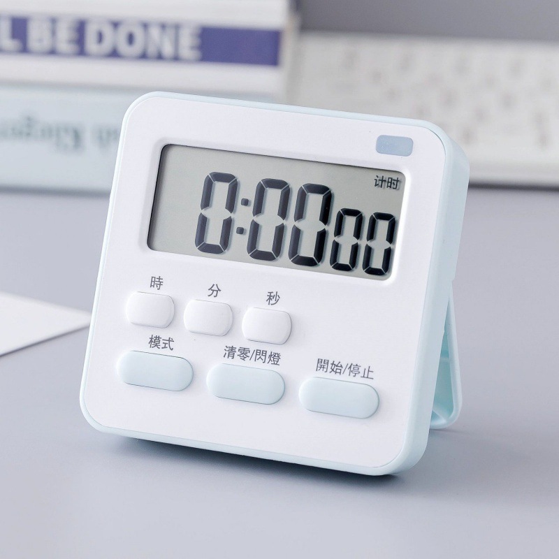 小闹钟可可震动正学生计时器做题时间管理考研闹钟厨房提醒器跨境