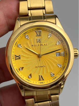 Switzerland [Weisikai/Weisikai] Simple Couple Mechanical Watch Waterproof Fully Automatic Watch Men's Watch