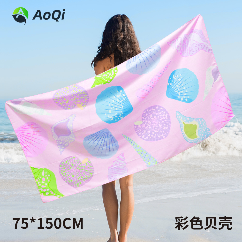 Toalla deportiva de secado rápido de microfibra de doble cara, toalla de yoga, gimnasio, natación o playa al por mayor