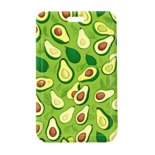 Fruit Lemon Card Holder Wholesale Plastic Sliding Cover Student School Card Meal Card ID Badge Small Cartoon Work ID Card Holder Access Card