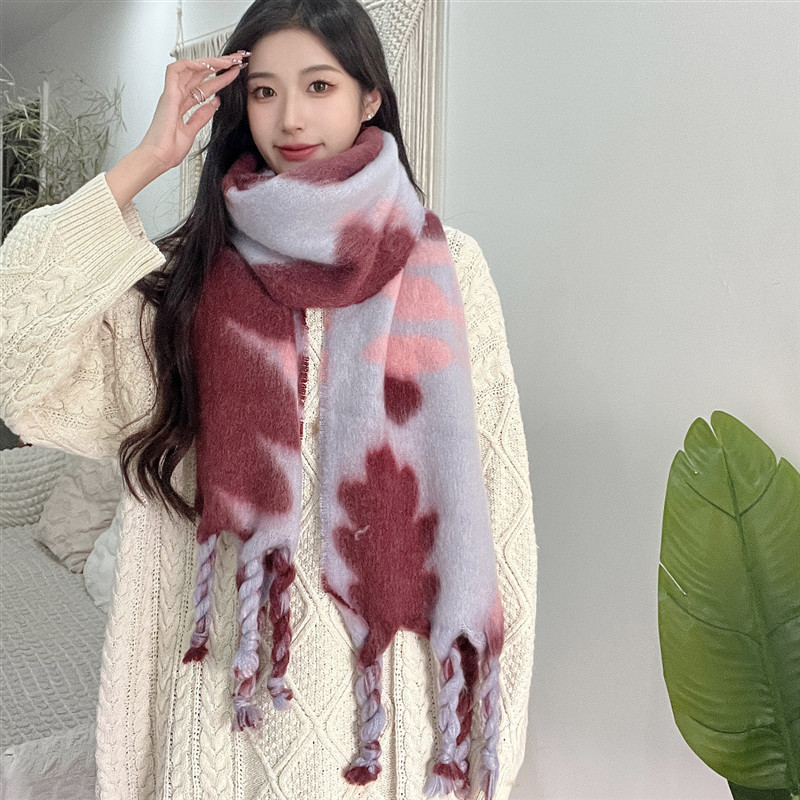 나뭇잎【보라색】
