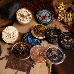 Original Hot Wax Seal Head 2023 February New Product Student Handmade Journal DIY Decorative Hot Wax Seal Envelope Invitation Seal