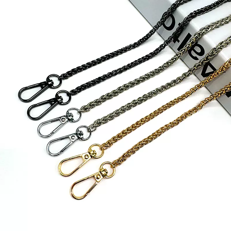 6m灯笼链包链配件金属链包带子肩带链子五金提手包链条配狗扣