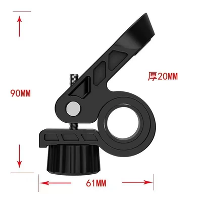 Car phone holder holder, mobile phone mount - black-handlebar-accessories