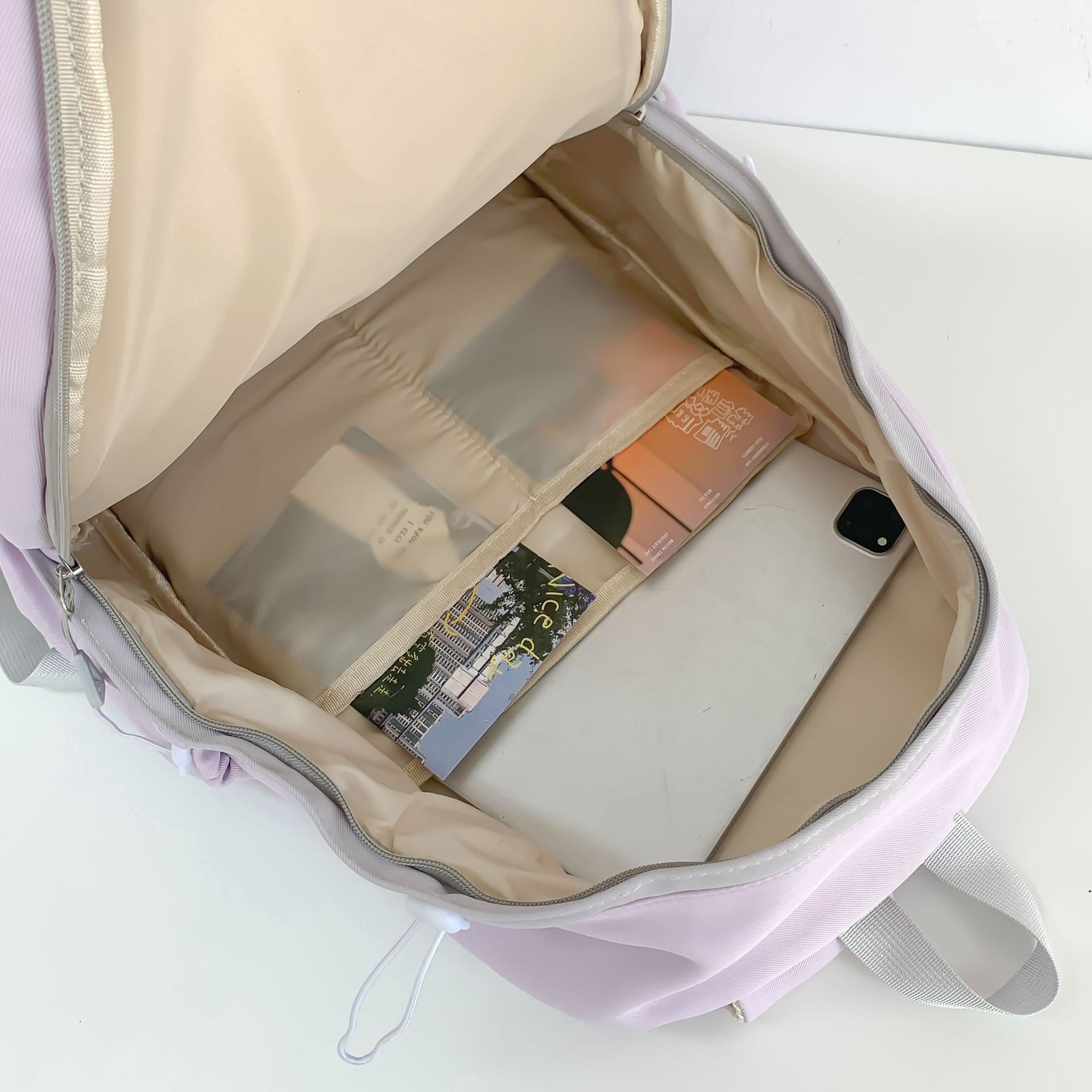 Mochila de gran capacidad para estudiantes de secundaria y preparatoria Nueva mochila de viaje casual de todo fósforo Mochila de viaje de clase de moda al por mayor