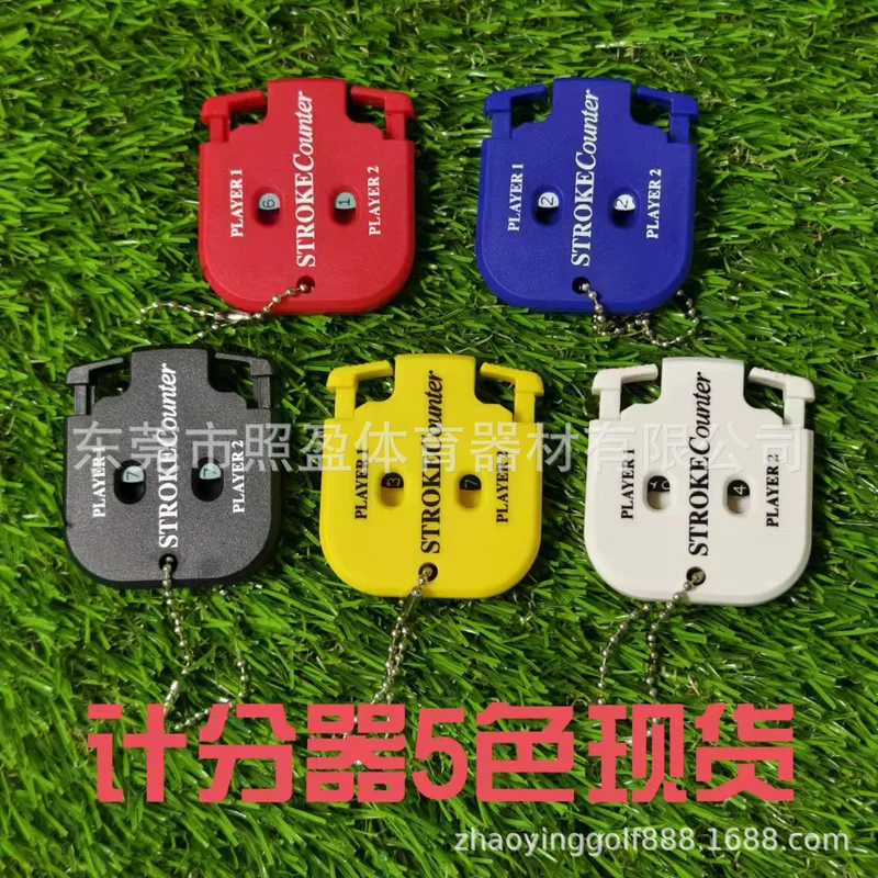 Factory golf two -wheeled scoring manual notes meal counter square scoring device golf for golf