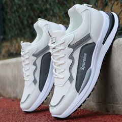 2023 Spring New Men's Shoes Mesh Breathable Sports Casual Shoes Soft Sole Anti-Slip Comfort Running Shoes Fashion Trend