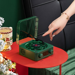 新しい Kaiwutingshai オーディオレコードプレーヤーワイヤレス Bluetooth スピーカー高品質充電デスクトップスピーカー