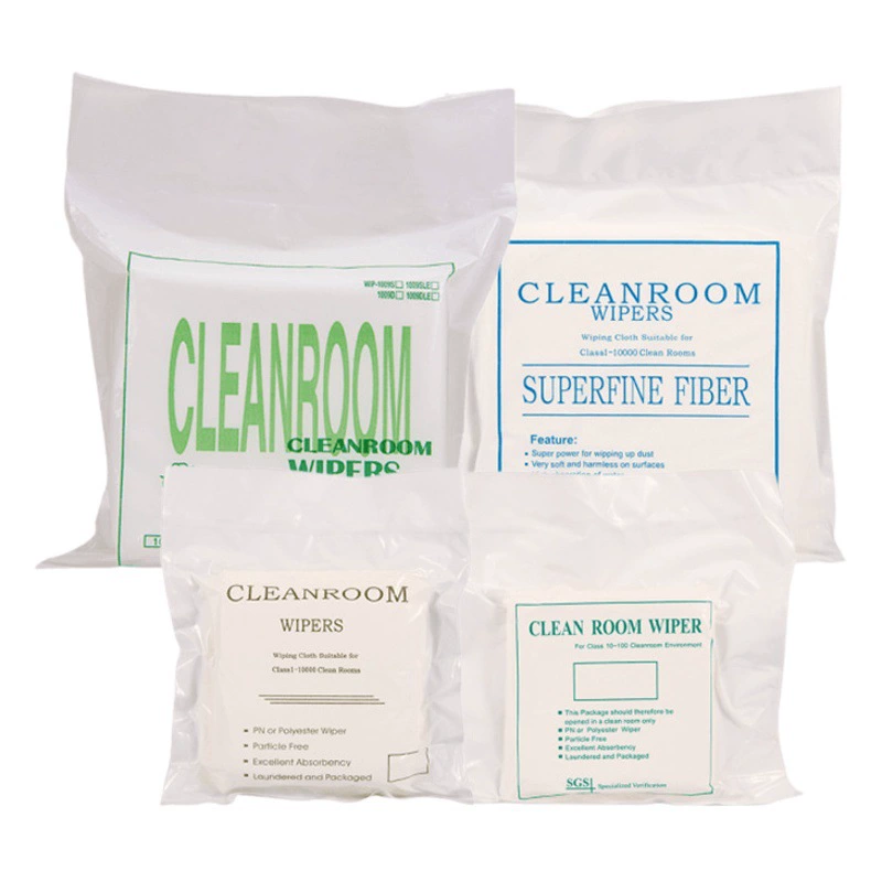 Изготовитель чистящих тканей 9*9 салфеток 9 дюймов канал экран очистки 1009S беспыльная тканая насадка