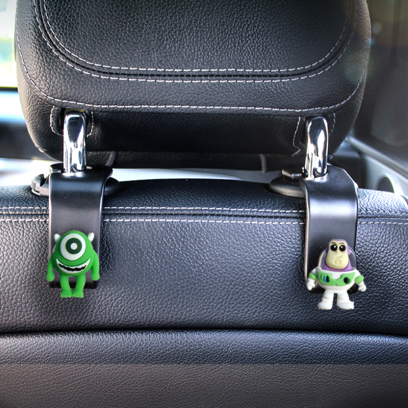 Gancho para coche Gancho para la parte posterior del asiento con gancho para el asiento trasero del coche