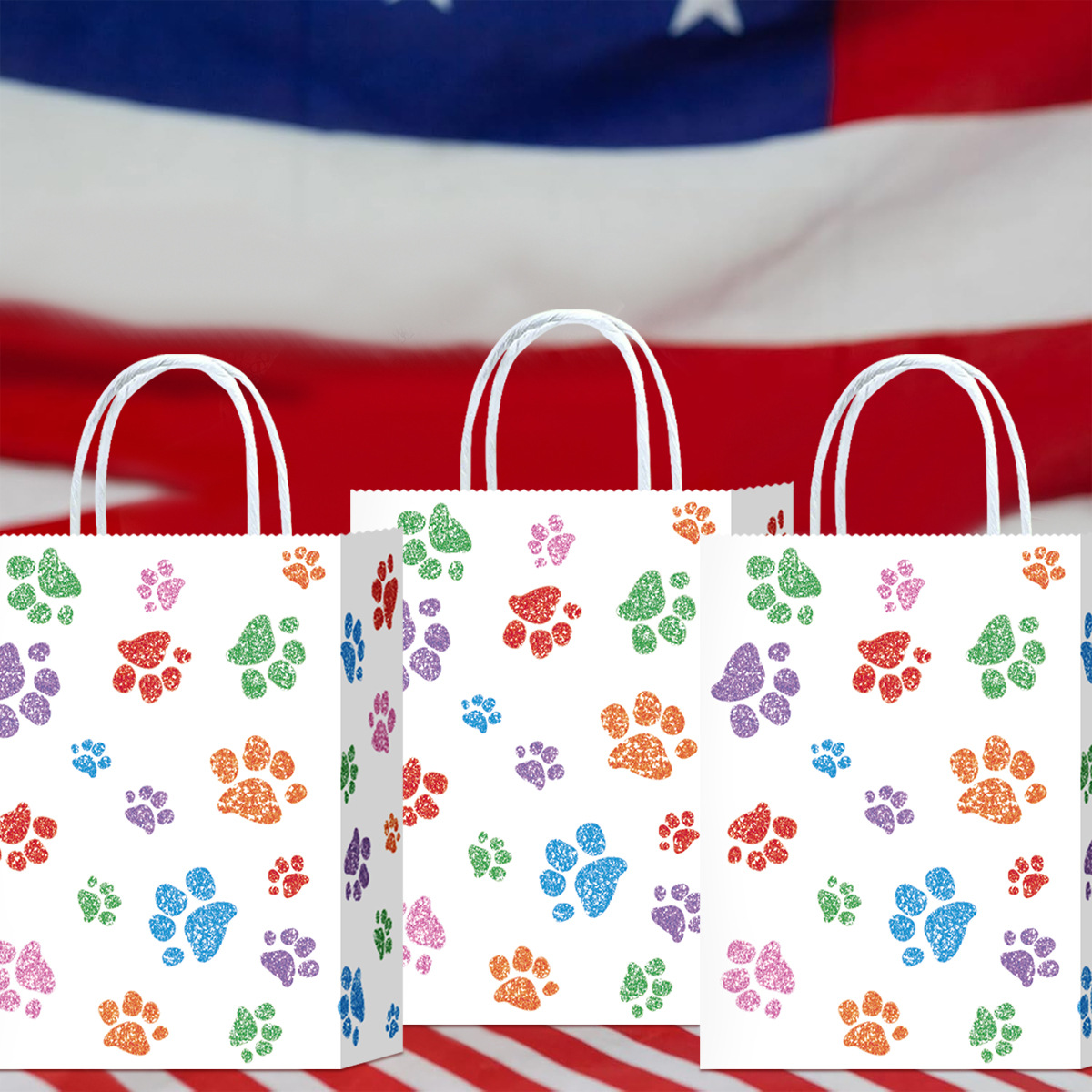 발 인쇄; 크래프트 종이; 16*8*22