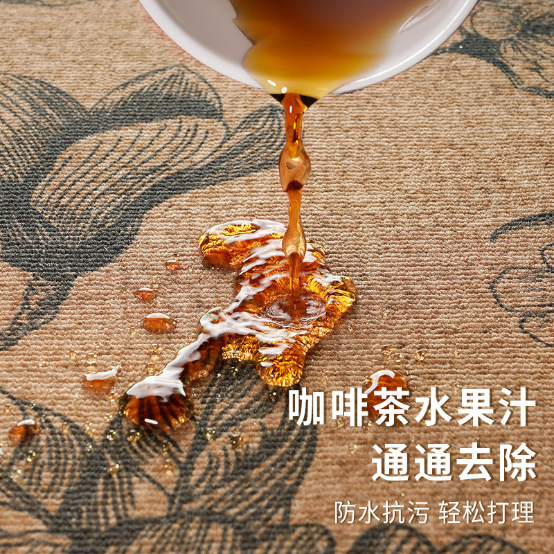 复古高级感中古风圆形地毯客厅沙发茶几毯卧室书房地垫阳台椅子垫|undefined