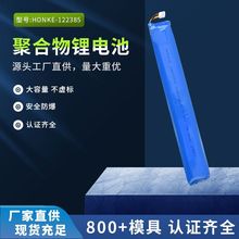 122385电子设备专用聚合物锂电池7.4V锂电池 2500mAh