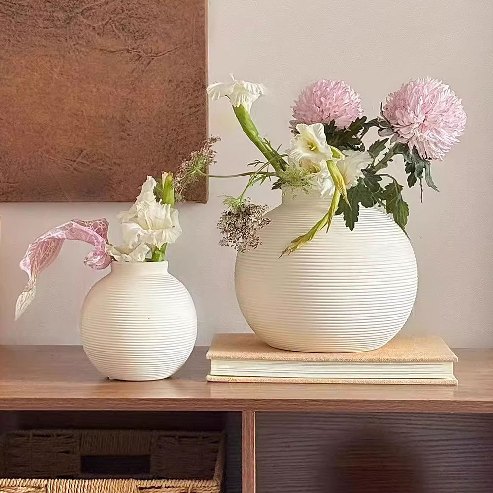 Flores de cerámica decoración de flores de alto nivel nicho chino flores creativas mini mini vasijas de cerámica decoración