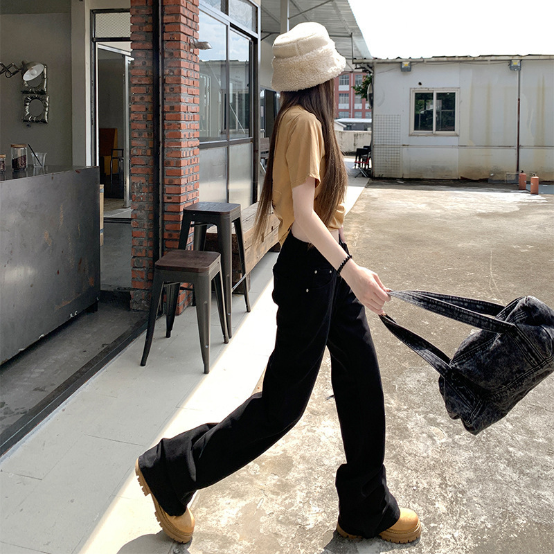 Minimalist Fashion｜Simple and Stylish｜Versatile Item Loose Sustainable Flared Jeans