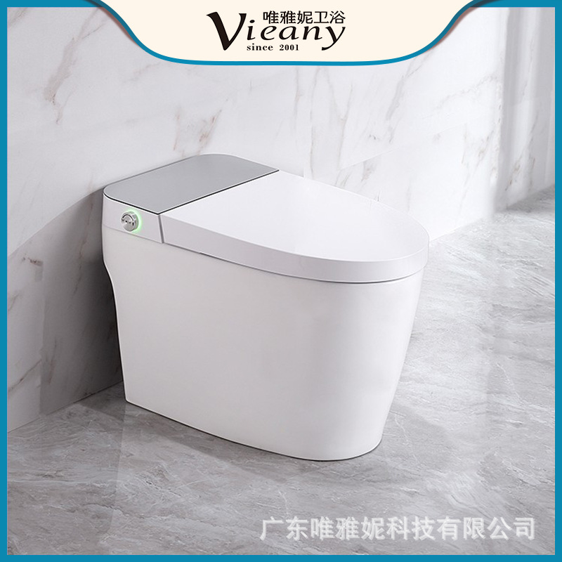 Inodoro inteligente límite de presión automático sin agua 1 pieza de voz Flip control remoto espuma inodoro Ultimate Edition