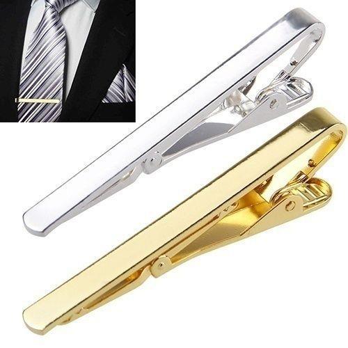 Tie clips man Simplicity Occupation silvery golden black formal wear Groom Groomsman student necktie Clamp