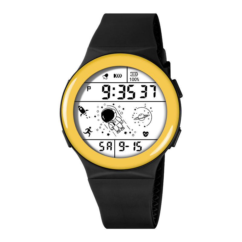 Reloj electrónico de estudiantes de tendencia al aire libre multifuncional alarma de movimiento nocturno relojes electrónicos al por mayor