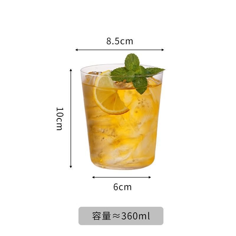 Taza de cóctel de vidrio creativo combinación de personalidad de taza Martini taza red taza de pie alto taza conjunto de taza de champán