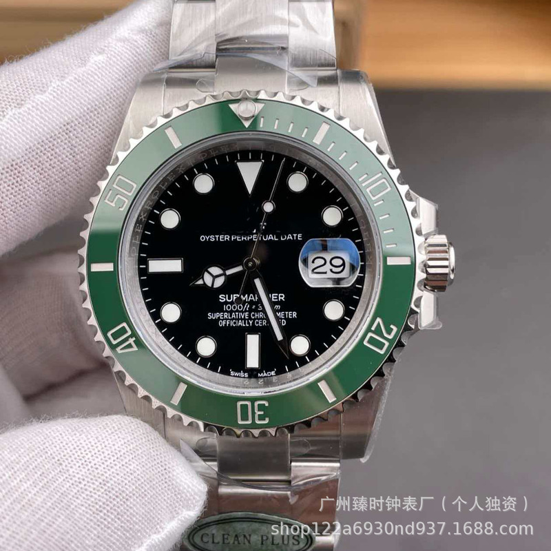 Vs Factory Clean Factory Submariner Green Water Ghost Men's Mechanical Watch Fully Automatic Waterproof 3135 Movement Mechanical Watch Vs Factory Clean Factory Submariner Green Water Ghost Men's Mechanical Watch Fully Automatic Waterproof 3135 Movement Mechanical Watch