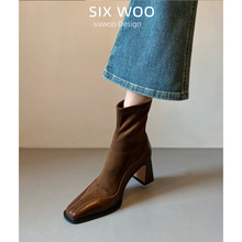 ��Ƥ��ʽ�߸���ѥŮ2025���¿�͹��R��ѥ���^�ָ���������ѥ��Ů