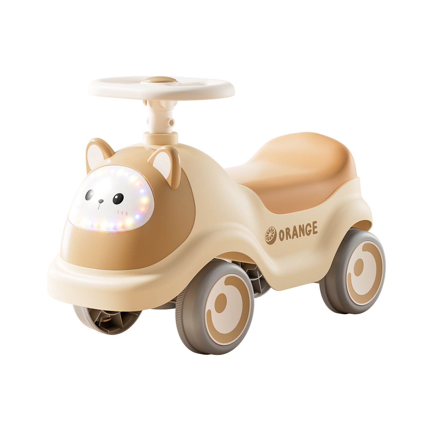 Trine para niños de 1 a 13 años de edad anti-rollback puede empujarse a sentarse puede empujar coche de bobinado silencioso coche de juguetes para bebés image 5