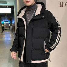 男士外套秋冬季2021新款男装棉衣韩版潮流大码棉袄加厚羽绒棉服男