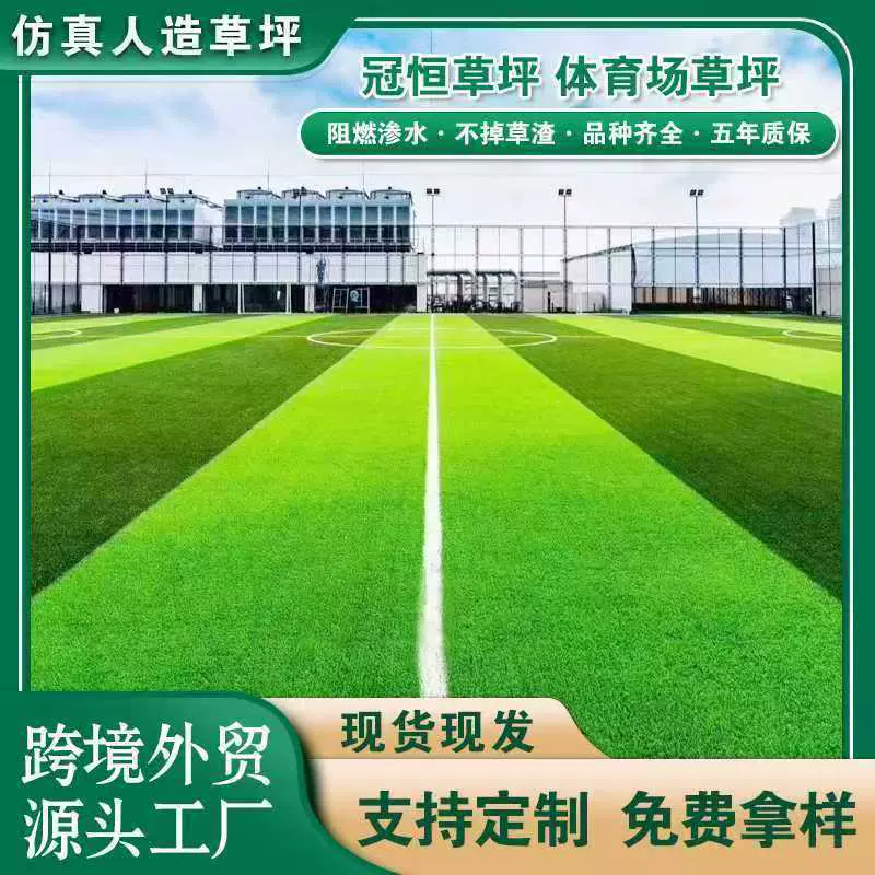 人造草坪户外运动场地幼儿园学校操场跑道假草皮仿真草坪装饰地毯
