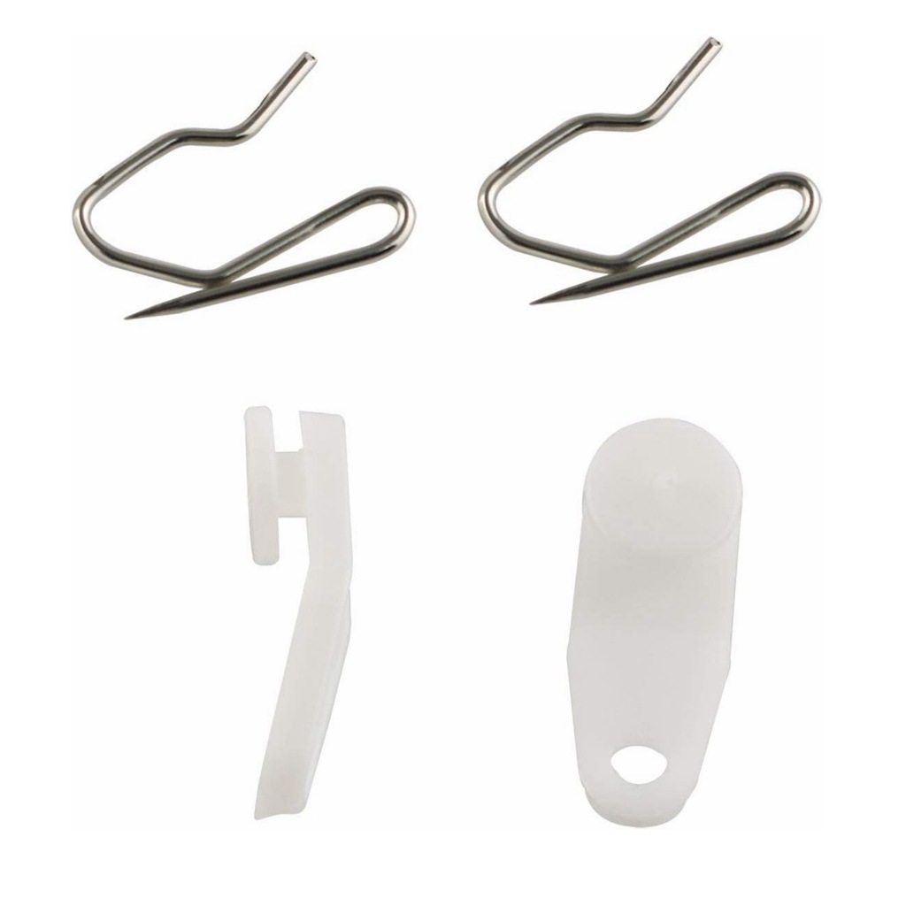 [50 conjuntos en stock] acero inoxidable metal en caja gancho tipo S gancho cortina gancho de techo gancho S gancho
