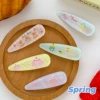 Jelly water drop hair clip-random hair