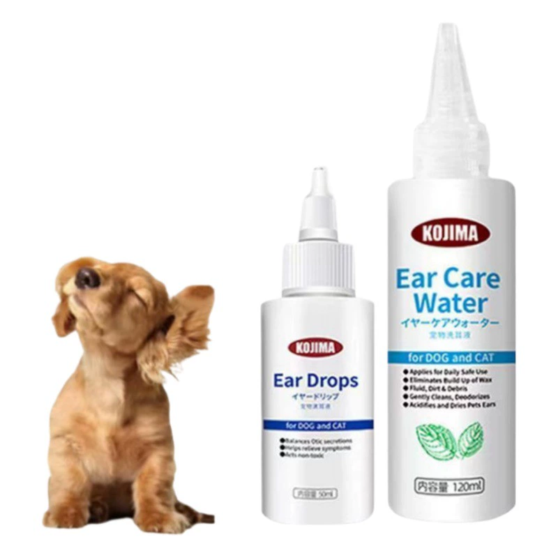 Япония KOJIMA Pet Уход за ушами Жидкие ушные капли Шайба для ушей Кошка Собака Чистка ушей костюм