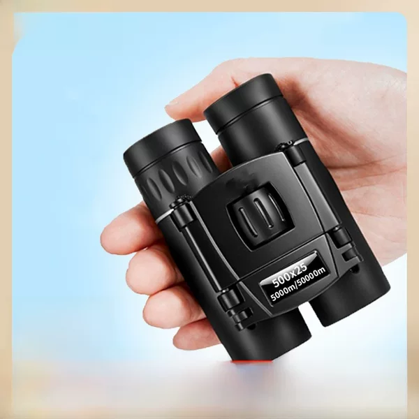 Telescope wholesale 500X25 binocular HD high-power folding portable outdoor low-light night vision camera glasses