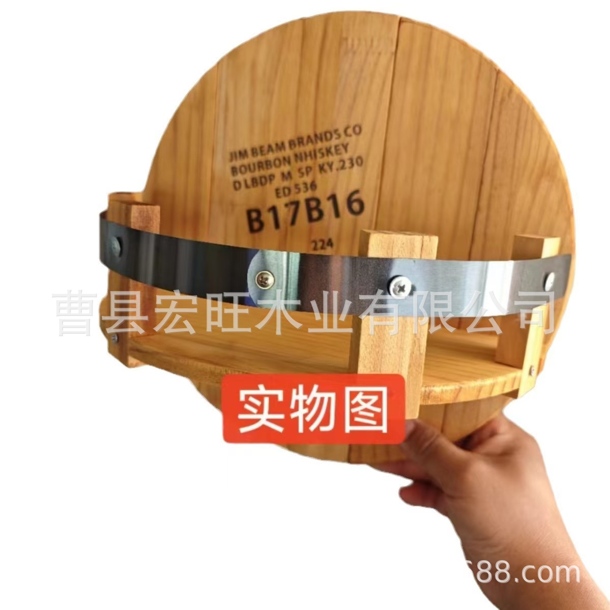 Nueva Pantalla de botella de vino transfronteriza estante de vino montado en la pared colgante sala de estar decoración de la cocina soporte de pantalla